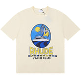 RHUDE Yacht Club Cotton T-shirt