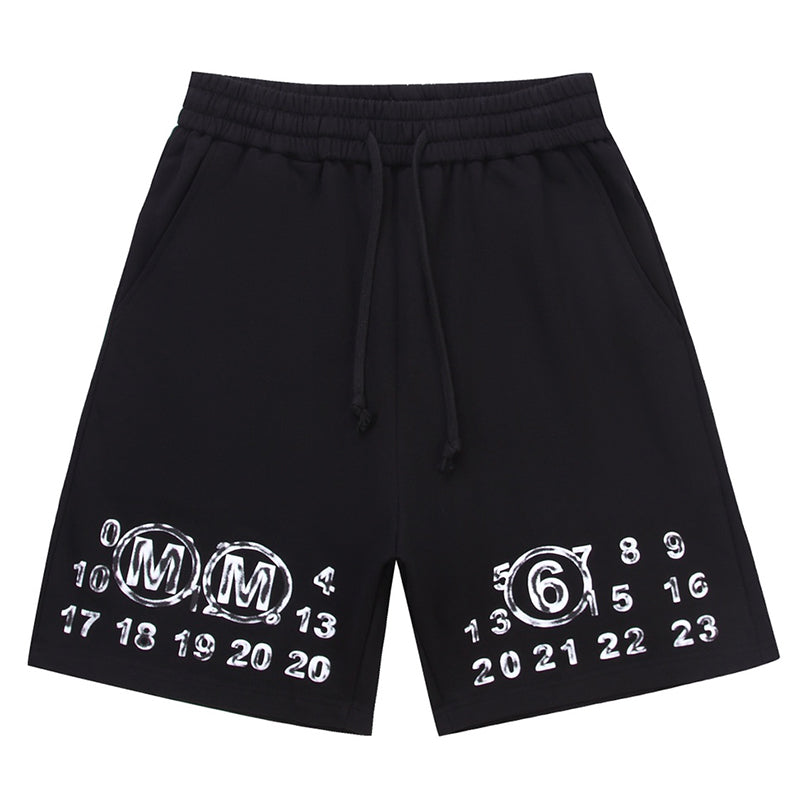 Maison Margiela Letter Logo Shorts