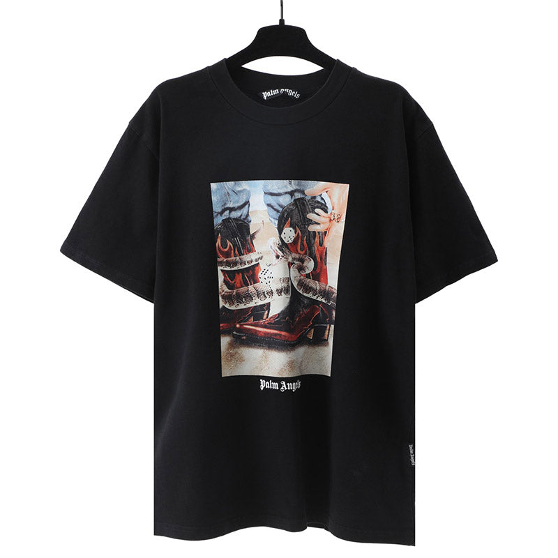 Palm Angels Logo printing T-Shirt