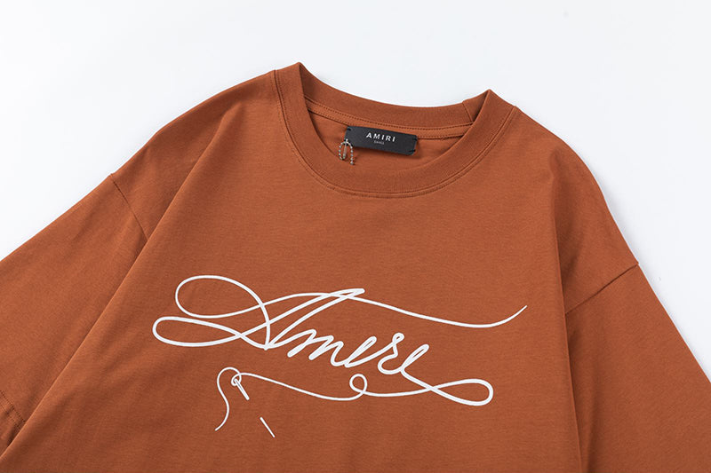 Amiri Smoke Embellished CrewneckT-Shirt