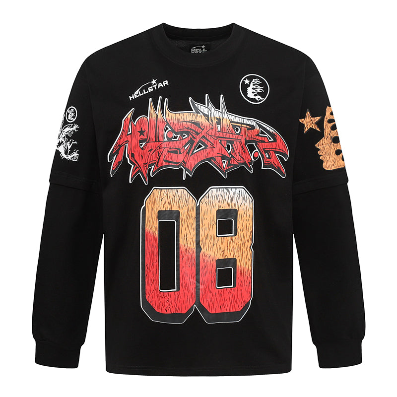 Hellstar Studios Jersey 08 Long Sleeve Tee