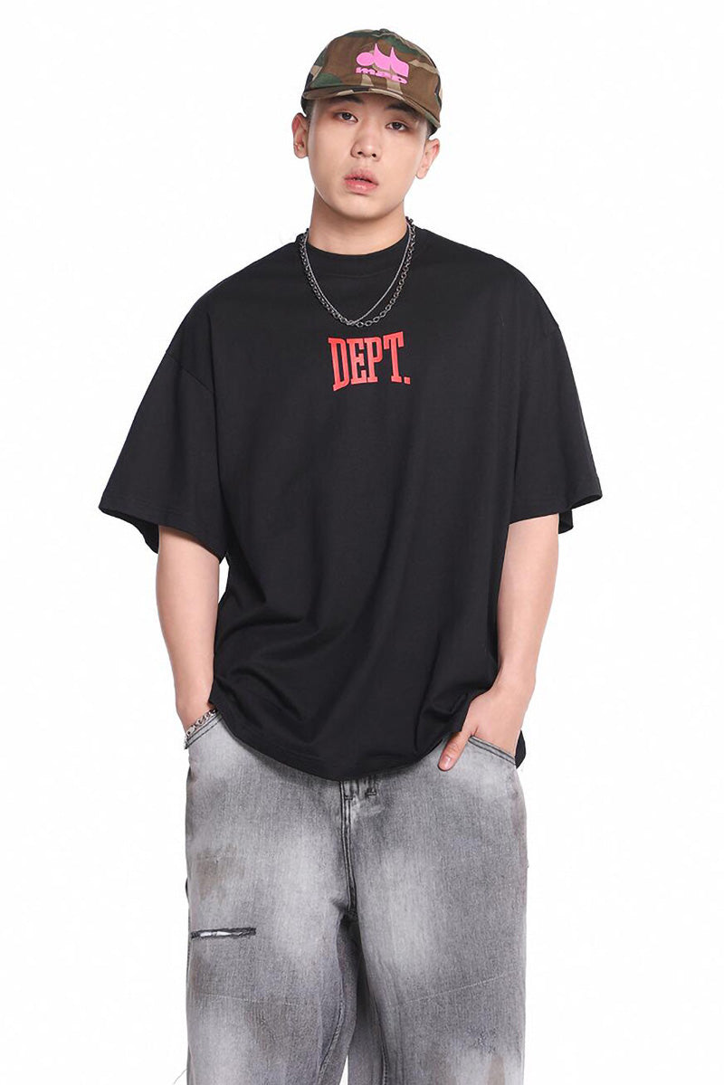 Gallery Dept. Classic LOGO letter printed short Sleeve T-Shirt