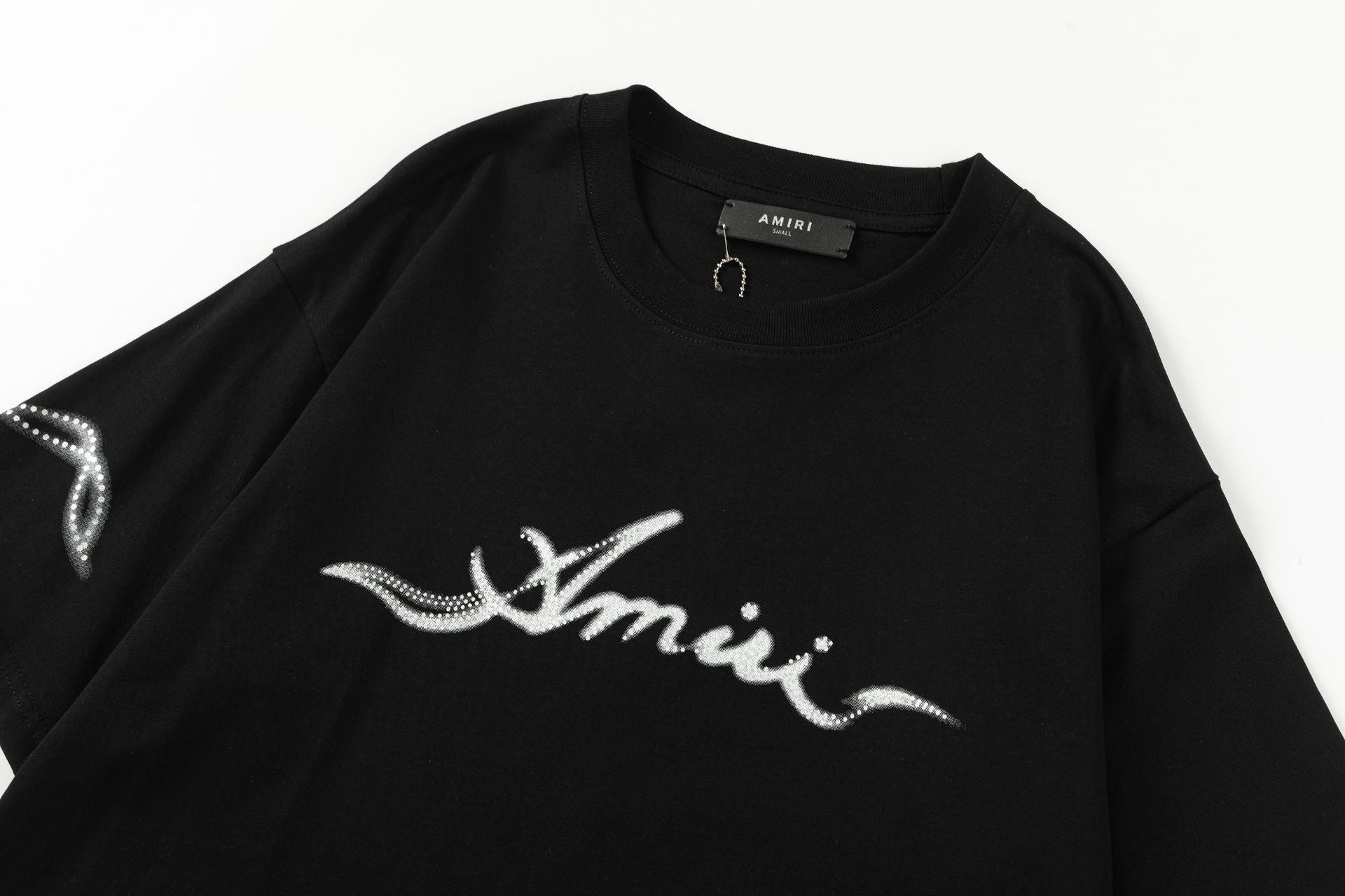 Amiri Smoke Embellished Crewneck T-Shirt