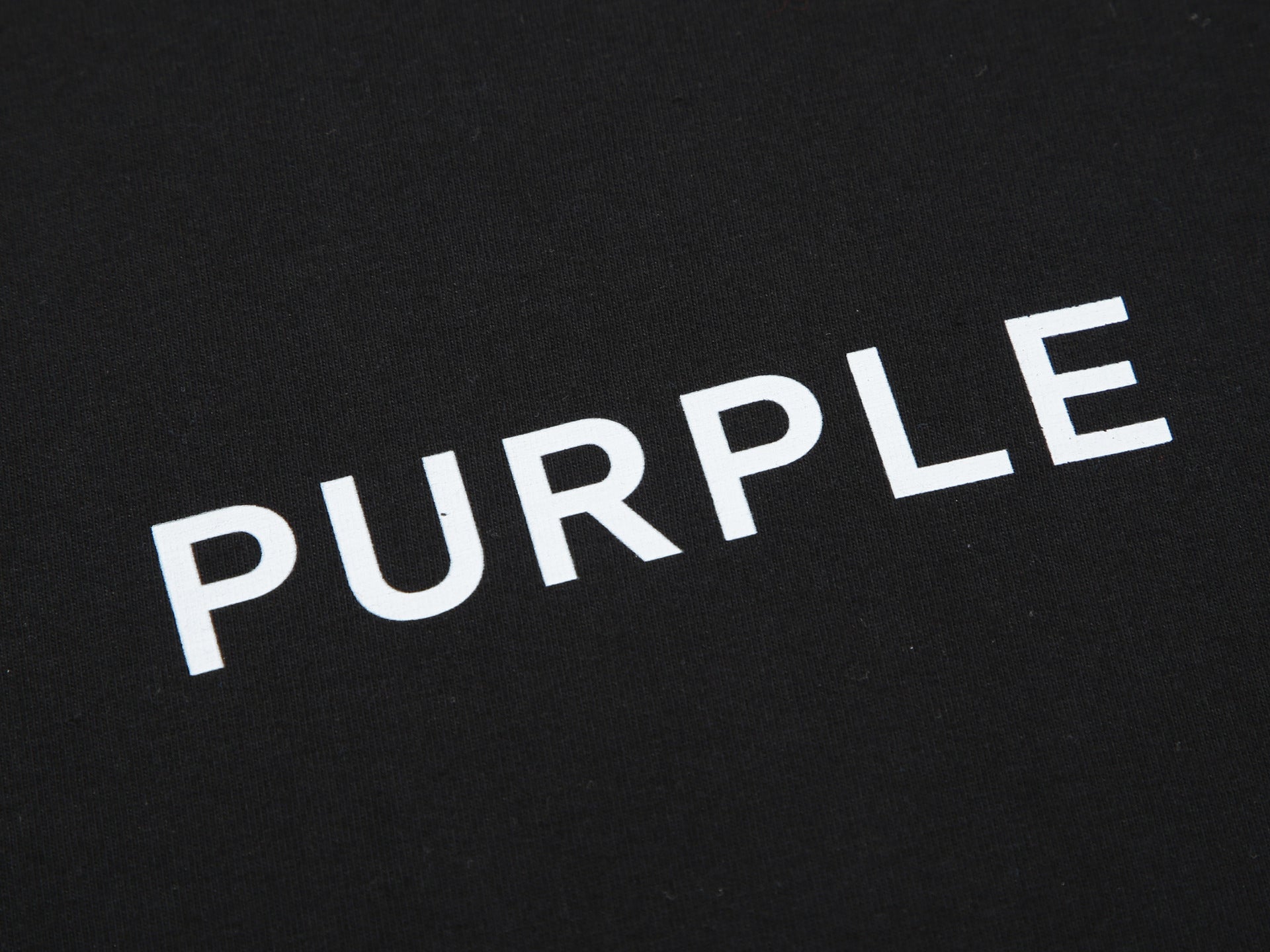 Purple Brand Clean Jersey Logo T-Shirt