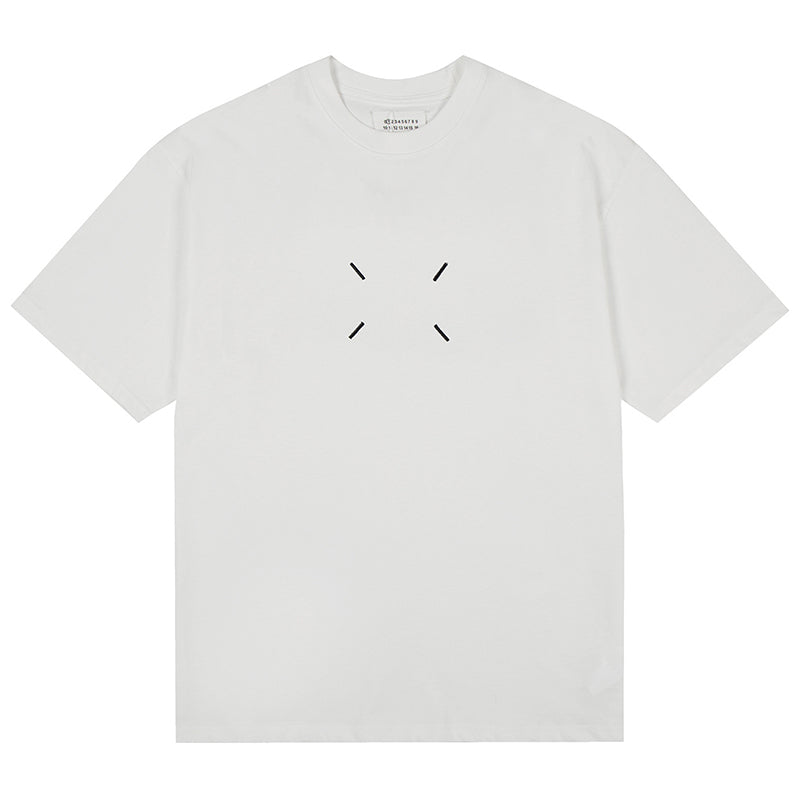 Maison Margiela Letter Logo T-Shirts