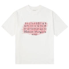 Maison Margiela Letter Logo T-Shirts