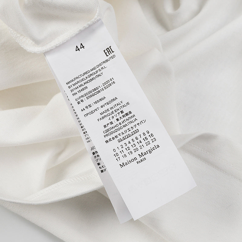 Maison Margiela Letter Logo T-Shirts