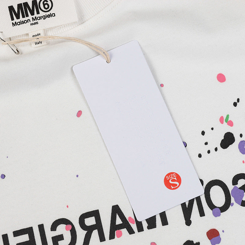 Maison Margiela Letter Logo T-Shirts