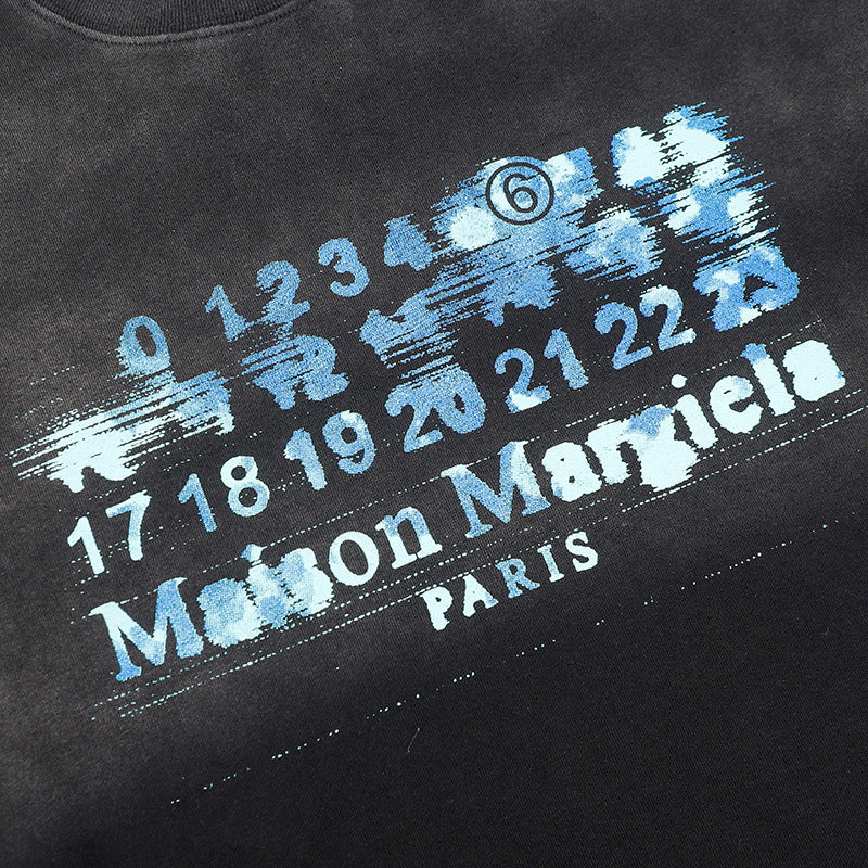 Maison Margiela Letter Logo T-Shirts