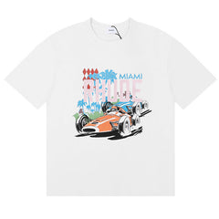 RHUDE Miami Grand Prix cotton T-shirt