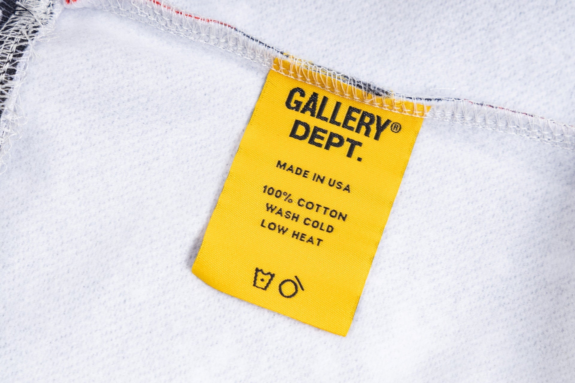 Gallery Dept.Graffiti letter LOGO printing Hoodies