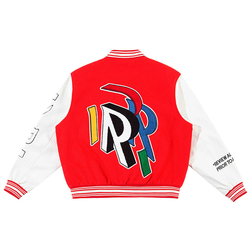 REPRESENT INITIAL VARSITY JACKET