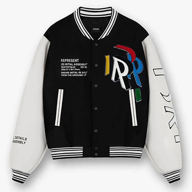 REPRESENT INITIAL VARSITY JACKET