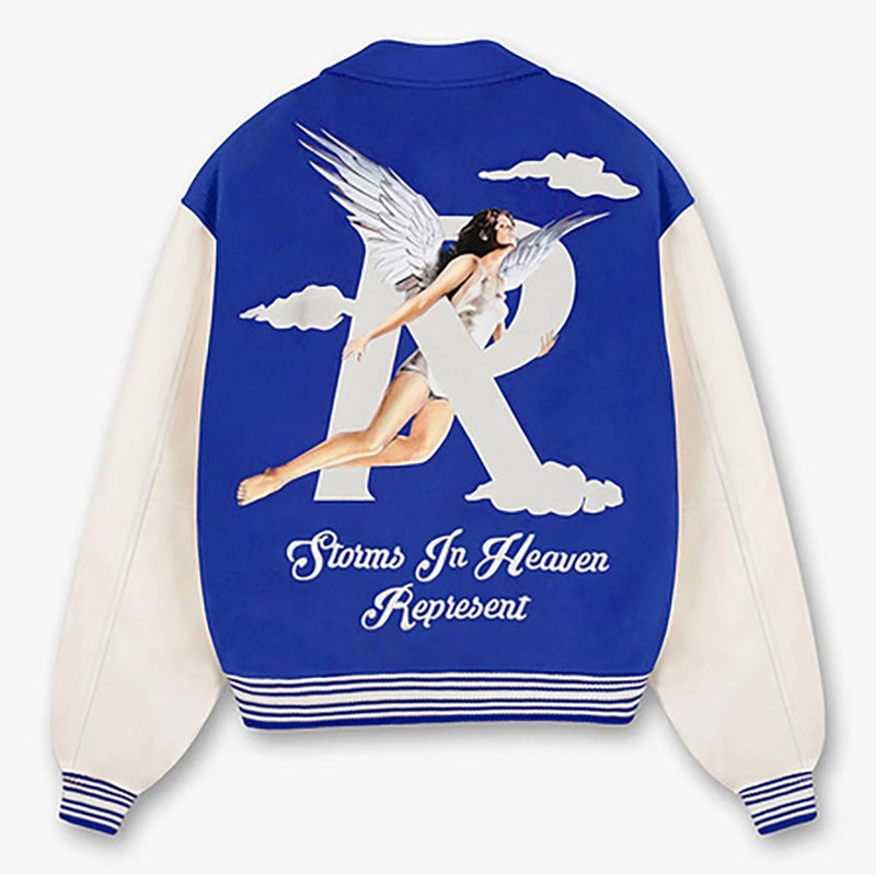 REPRESENT Storms In Heaven Varsity Jacket