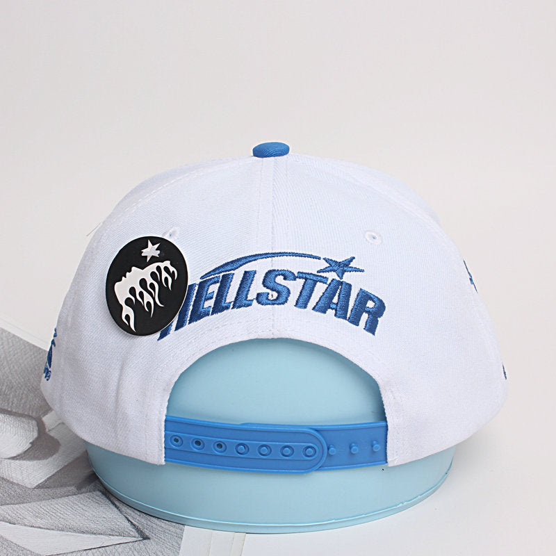 Hellstar Baseball Fitted Hat Blue