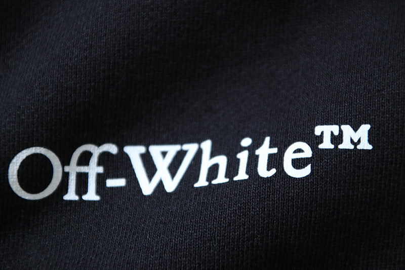 Off White Logo Cotton Sweatshirts