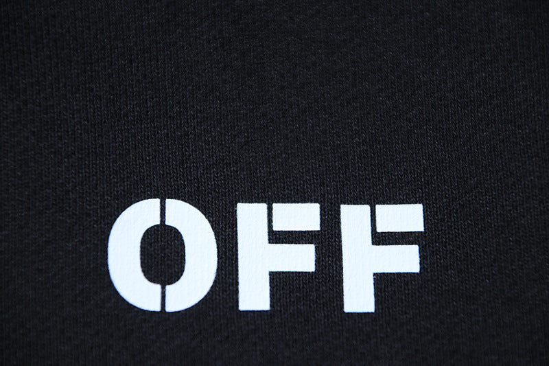 Off White Logo Cotton Sweatshirts