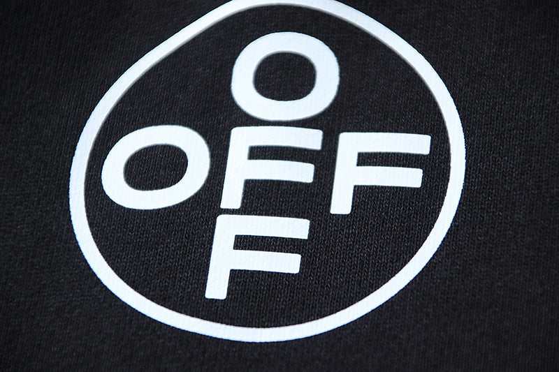 Off White Logo Cotton Sweatshirts