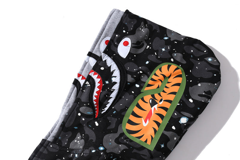 BAPE Space Camo Shark WGM Full-Zip Hoodie