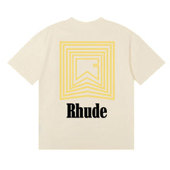 RHUDE Chevron Logo Repeat Tee