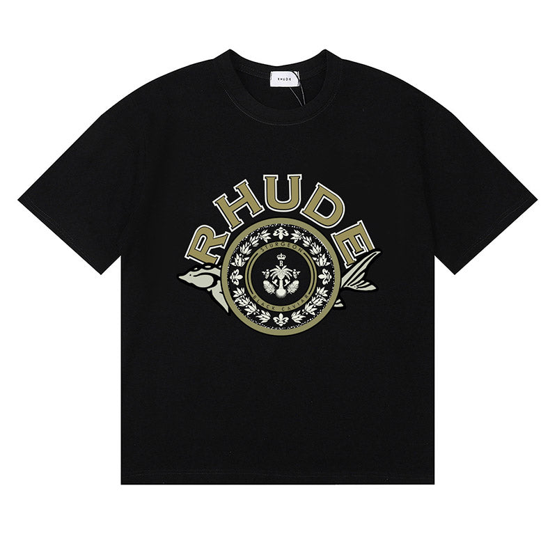 RHUDE Cotton Logo Caviar T-Shirts