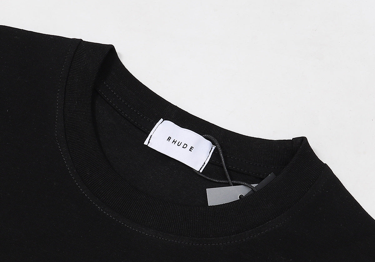 RHUDE Cotton Logo Caviar T-Shirts