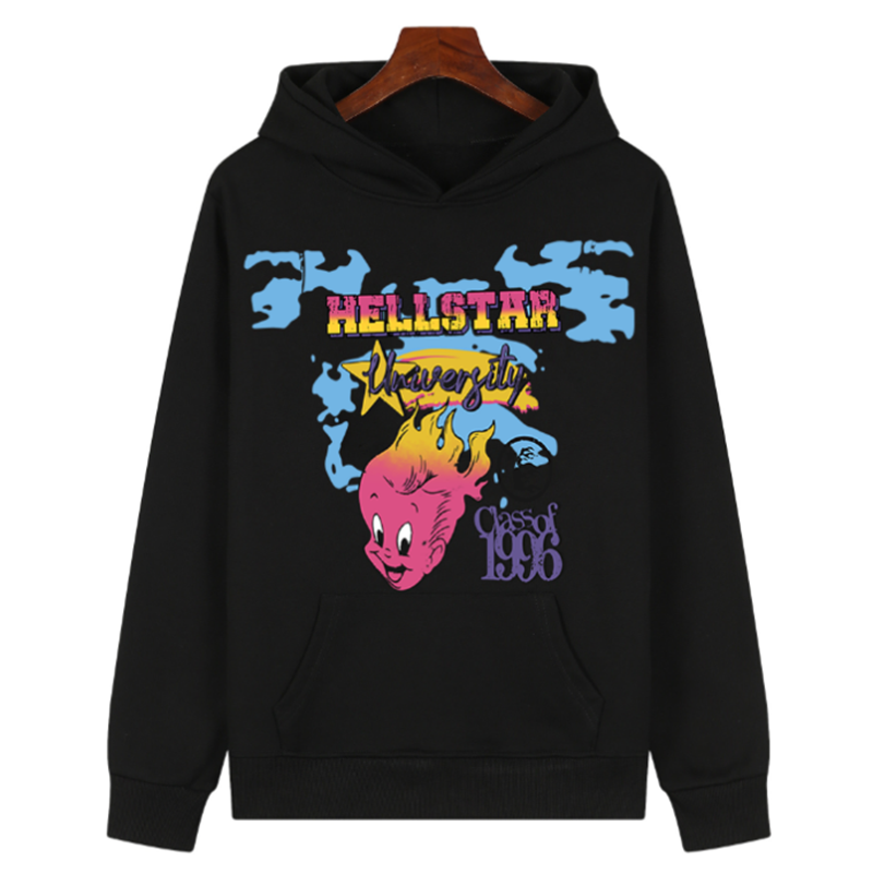 Hellstar Studios Pattern Printed Hoodie