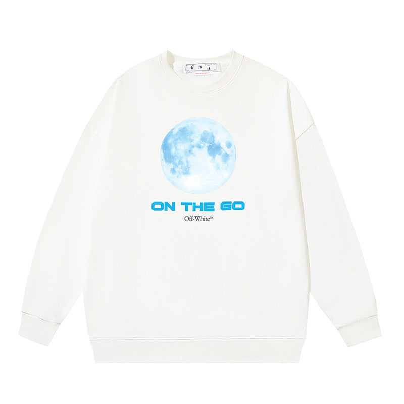 Off White Logo Cotton Sweatshirts