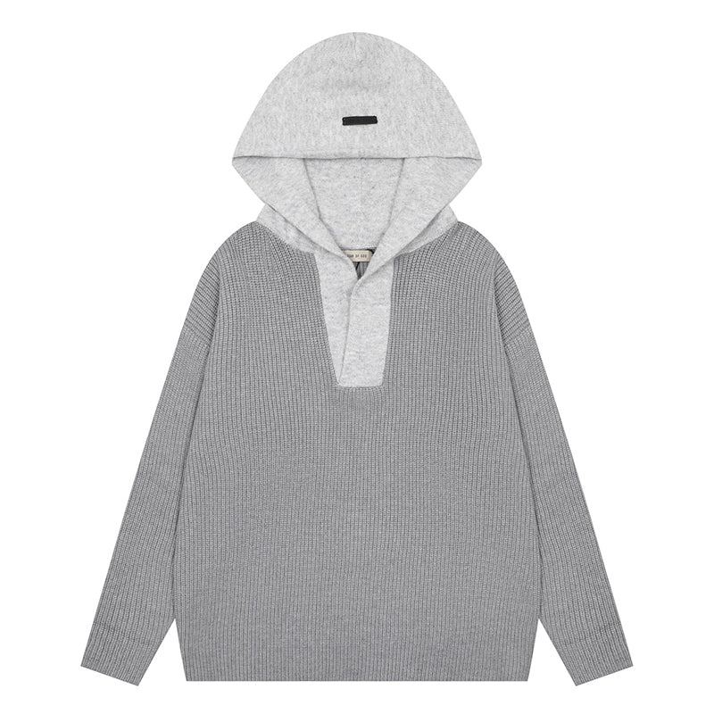 Fear Of God Knitted Sweater Hoodie