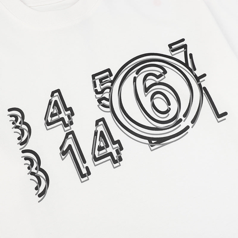 Maison Margiela Letter Logo T-Shirts