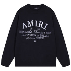 AMlRl Distressed Arts District Cotton  Sweaters