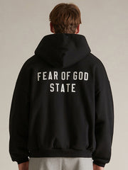 Fear Of God Essentials Full Zip Hoodie