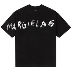 Maison Margiela Letter Logo T-Shirts