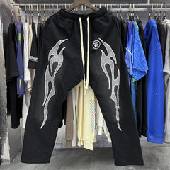 Hellstar Fire Black Closed sweatpants