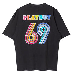 Saint Louis Play Boy 69 Print T-Shirt