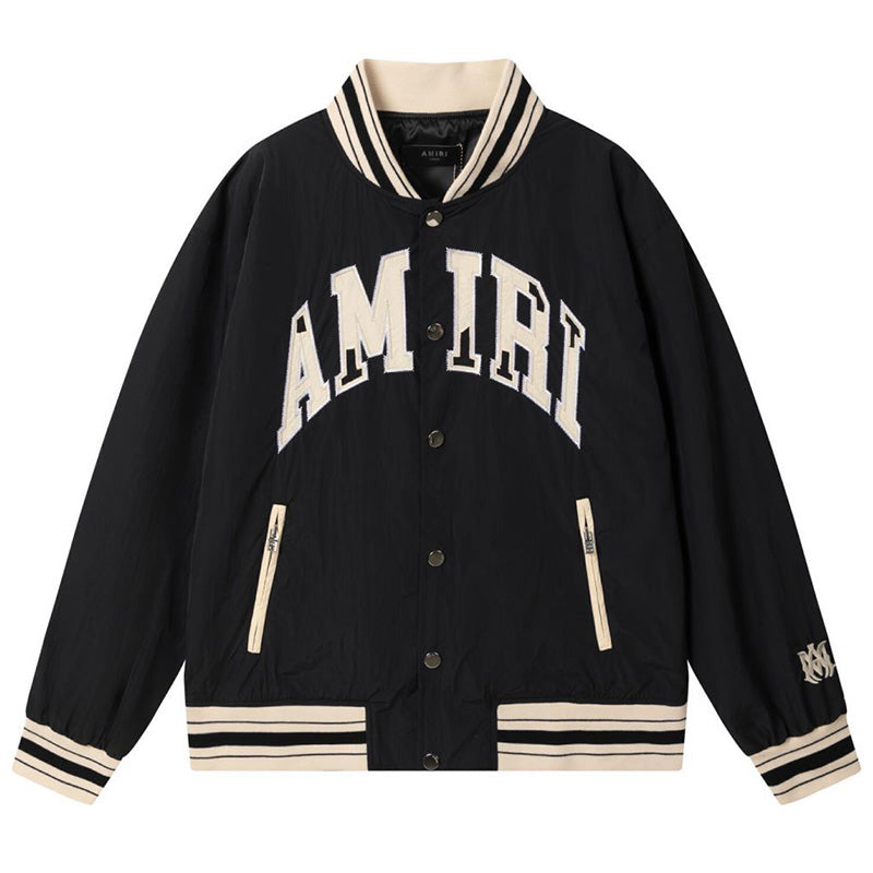 AMIRI Logo-Appliquéd Padded Shell Bomber Jacket