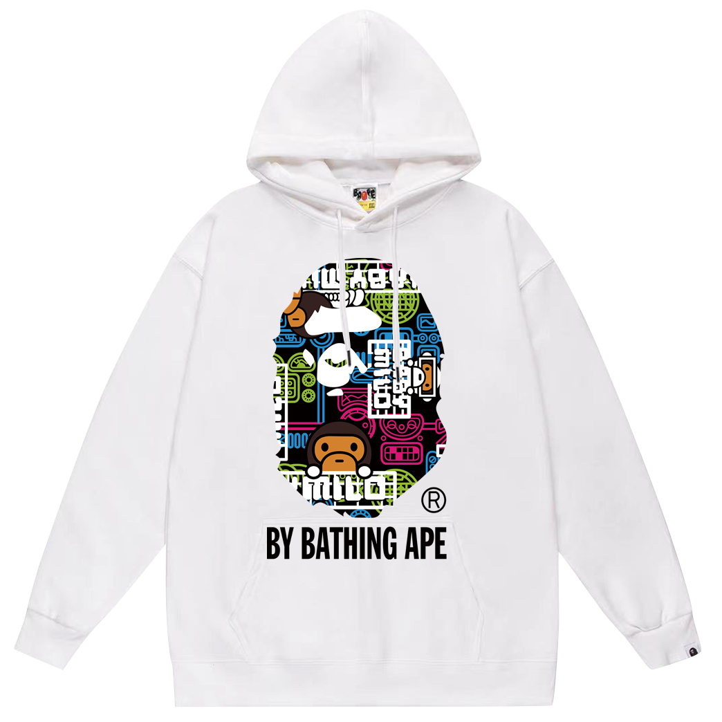 BAPE Classic Head Graphic Hoodie