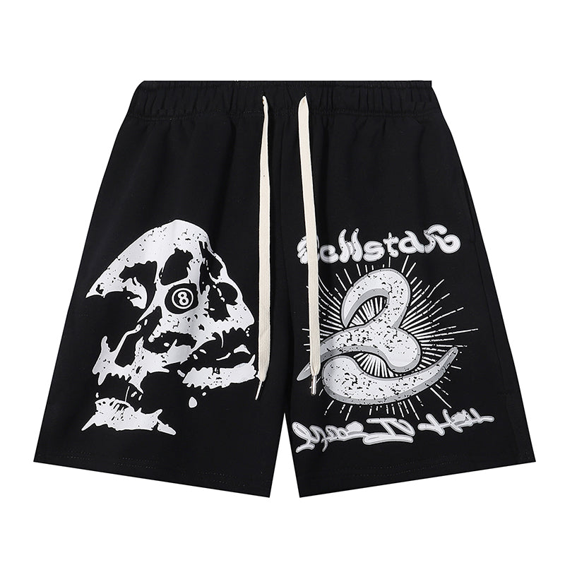 Hellstar Logo Printed Short