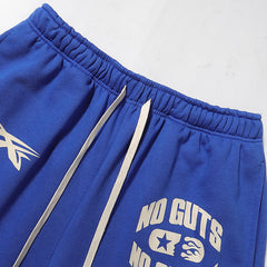 Hellstar Logo Printed Short Blue