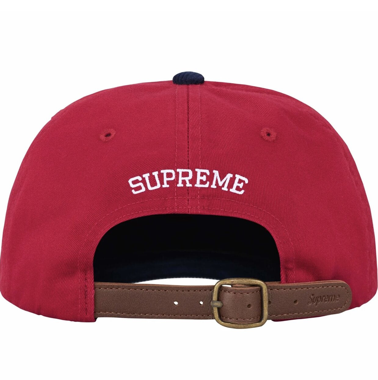 Supreme 24SS 2-TONE S LOGO 6-PANEL Cap