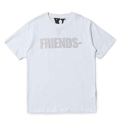 VLONE FRIENDS Rhinestone T-Shirt
