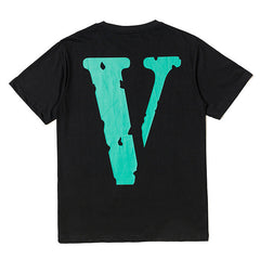VLONE 19 Green V T-Shirt