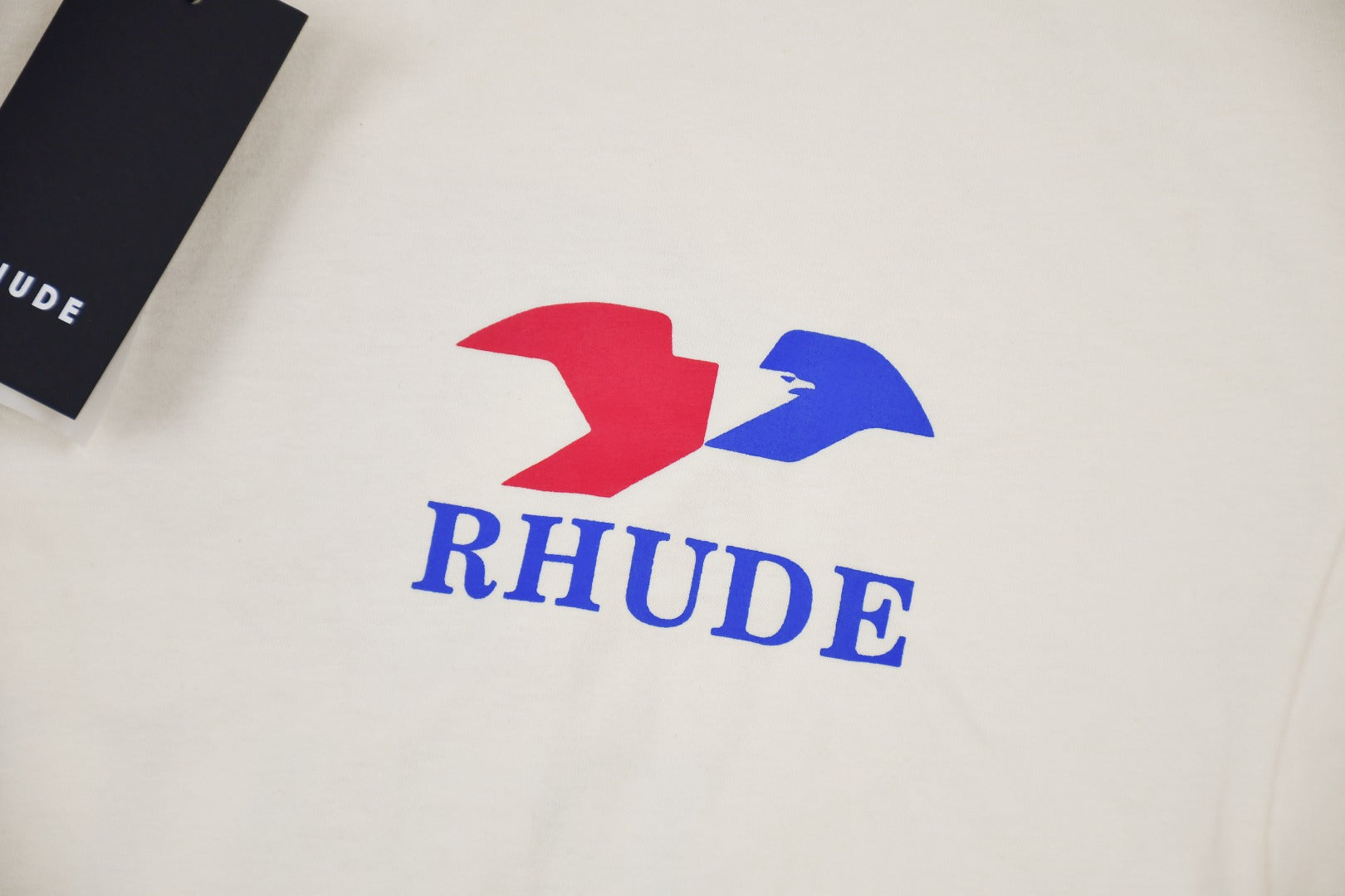 Rhude 23ss Basic Logo Print T-Shirt