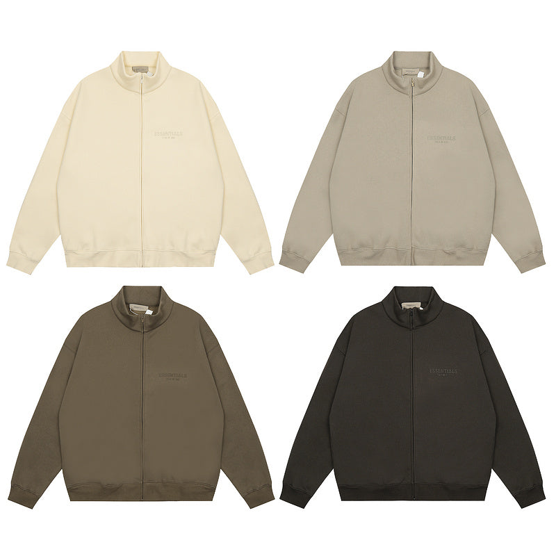 Fear Of God zipper sports sweatshirts