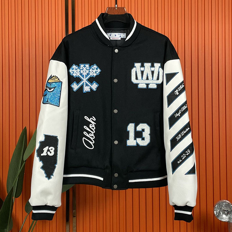 OFF WHITE Baseball Jacket