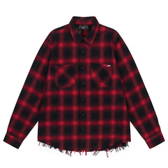 AMIRI plaid long sleeve shirt