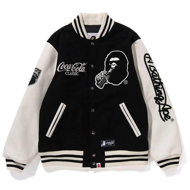 BAPE X Coca-Cola Baseball Jacket