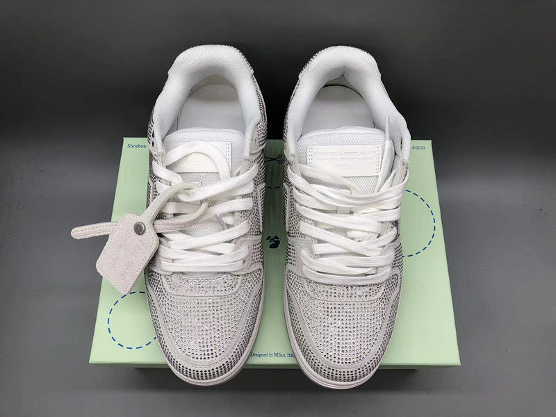 OFF WHITE Out Of Office Rhinestone setting Shoes