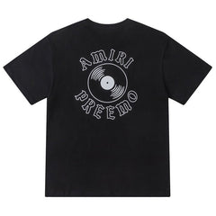 AMIRI Black DJ Premier Edition Premier Record T-Shirt