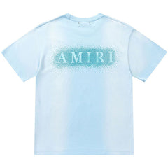 AMIRI Alphabet star embellished glitter print T-shirts